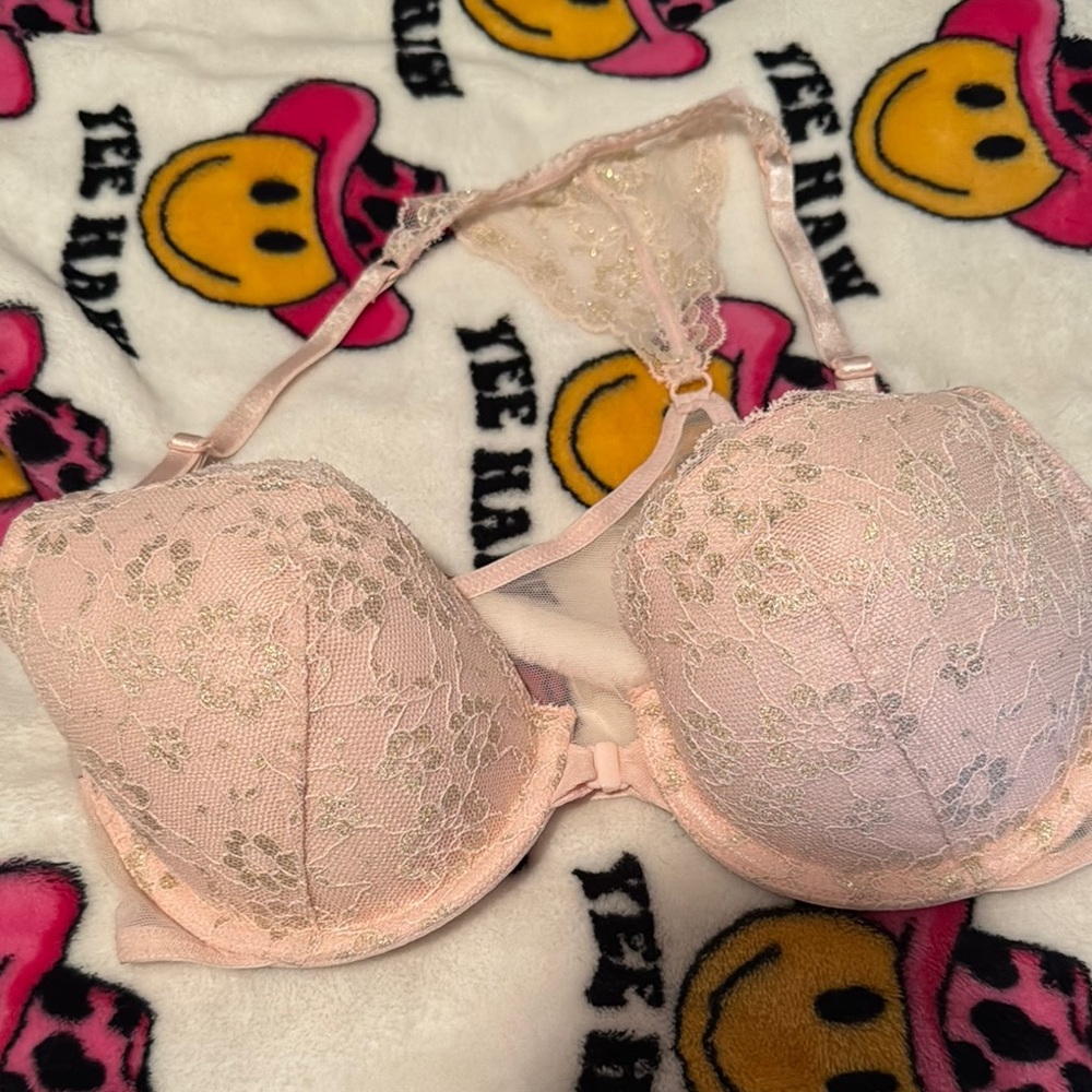 Victoria's Secret Blush Lace Bra